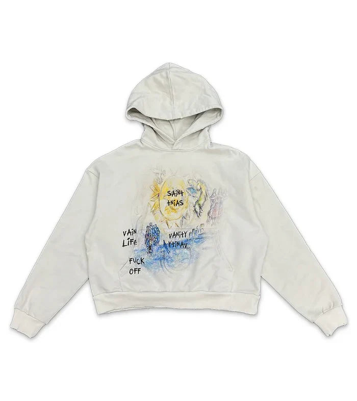 Saint Vanity Vain Life Hoodie "Cream"
