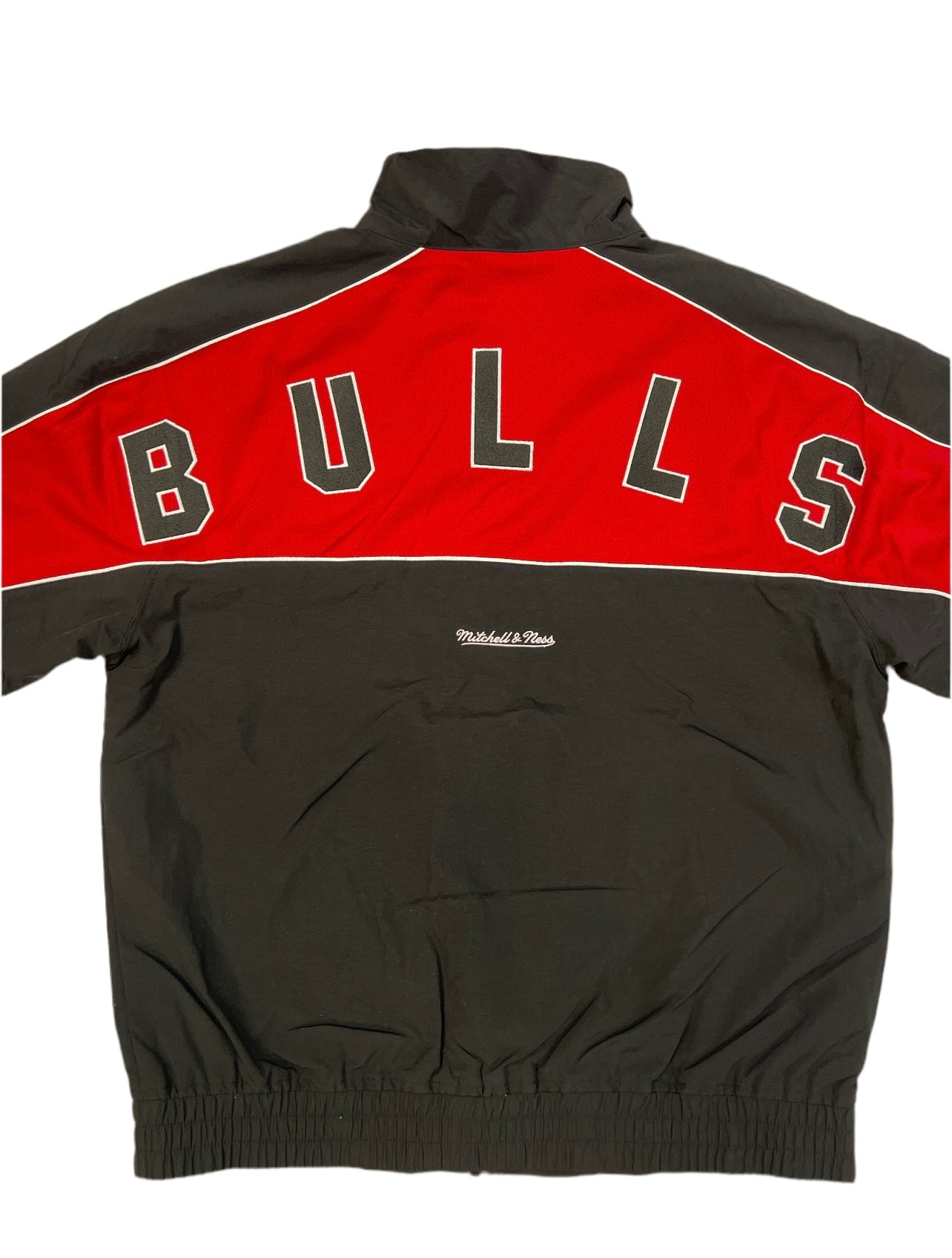 nba mesh nylon jacket chicago bulls