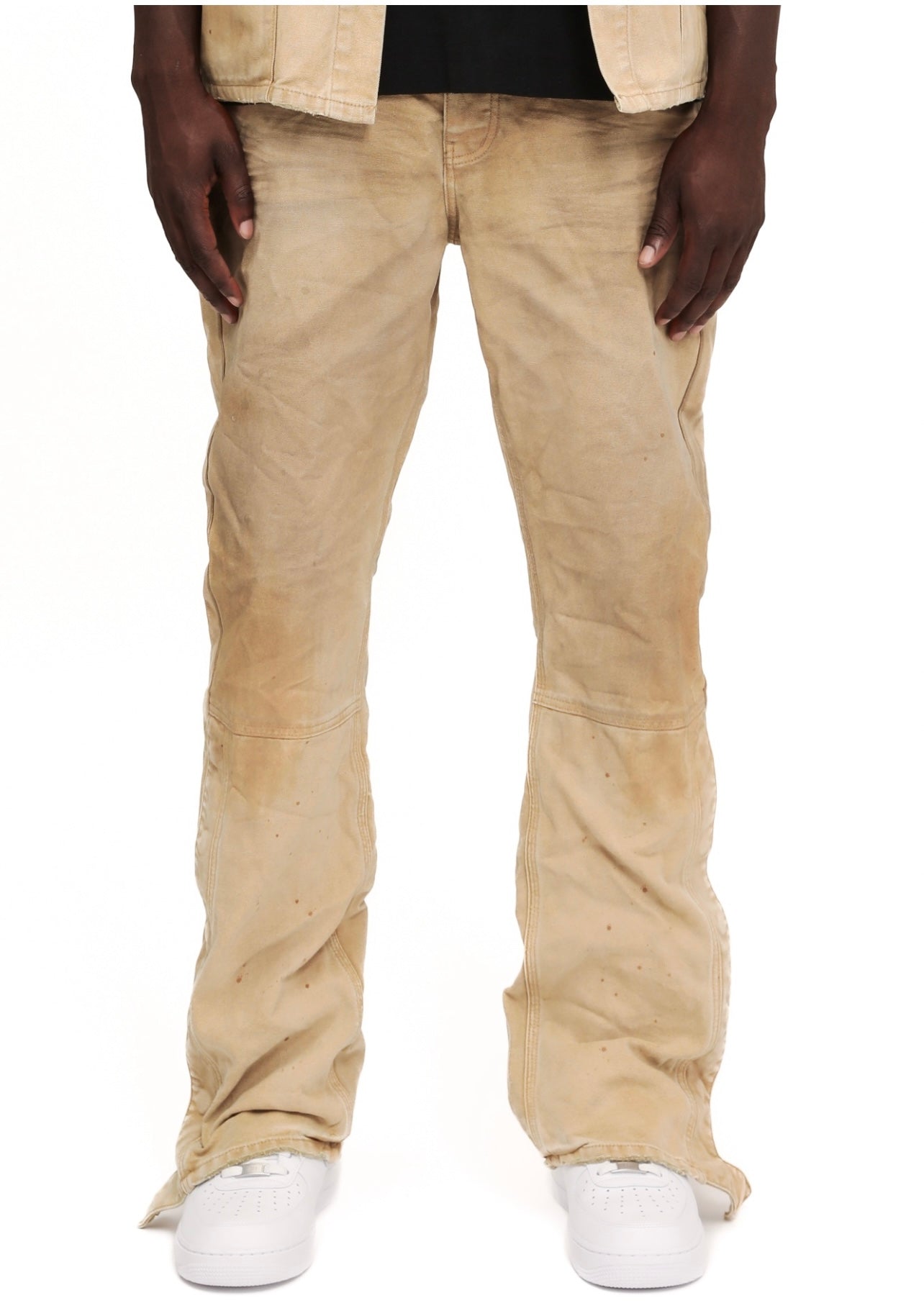 Purple Snap Carpenter Pant