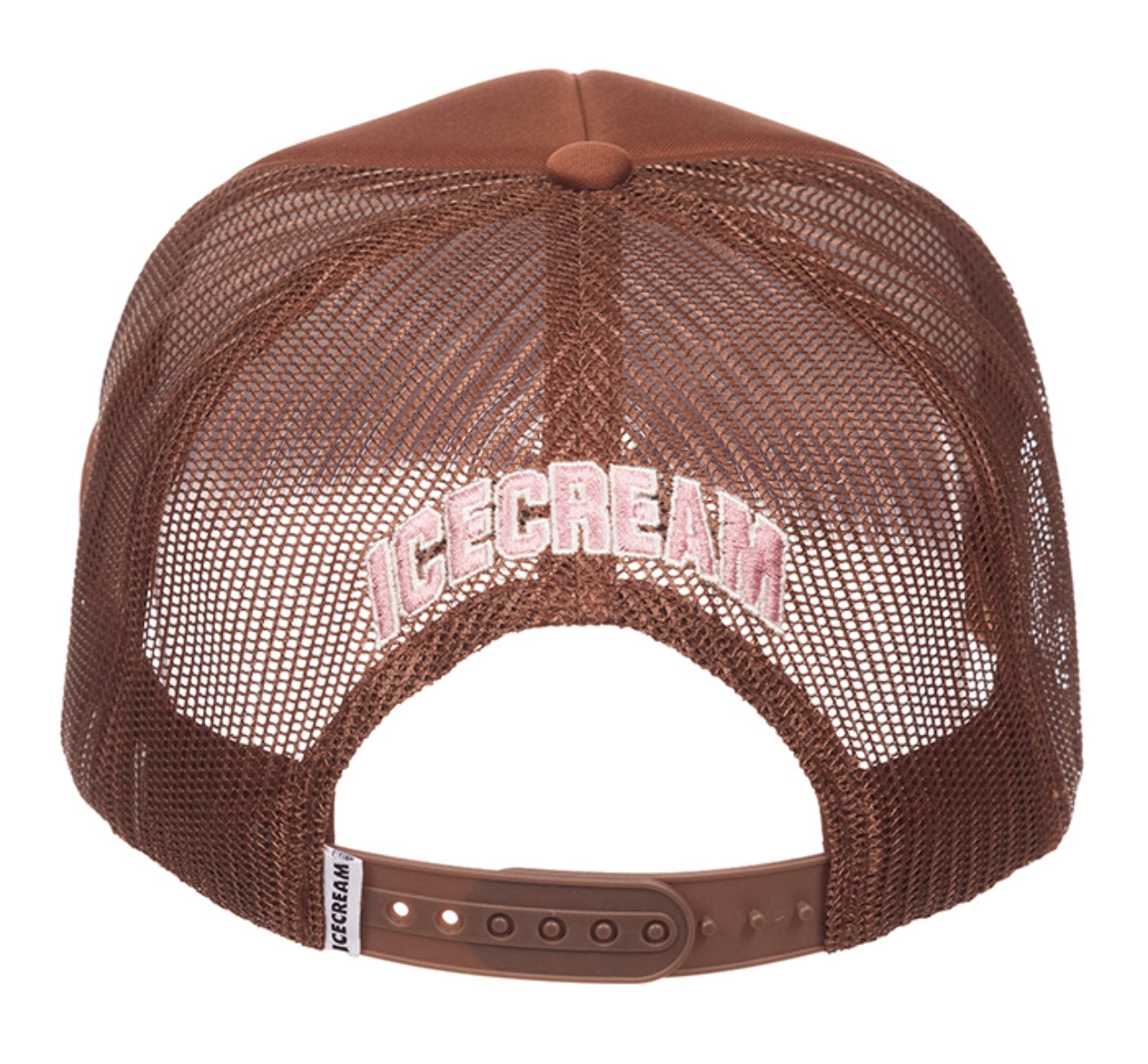 Icecream Cones 'n' Bones Trucker Hat Brown
