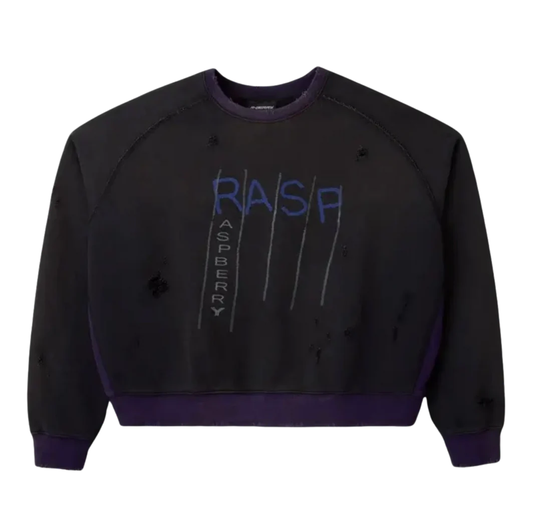 Gold+Vintage Gallery Raspberry Hills 'Sulfer' Crewneck