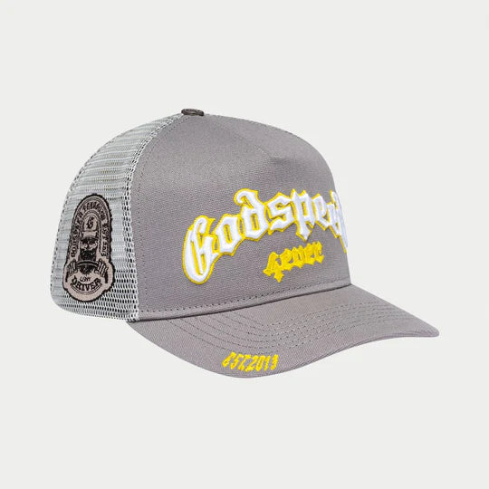 GS Forever Trucker Hat (Grey Yellow)