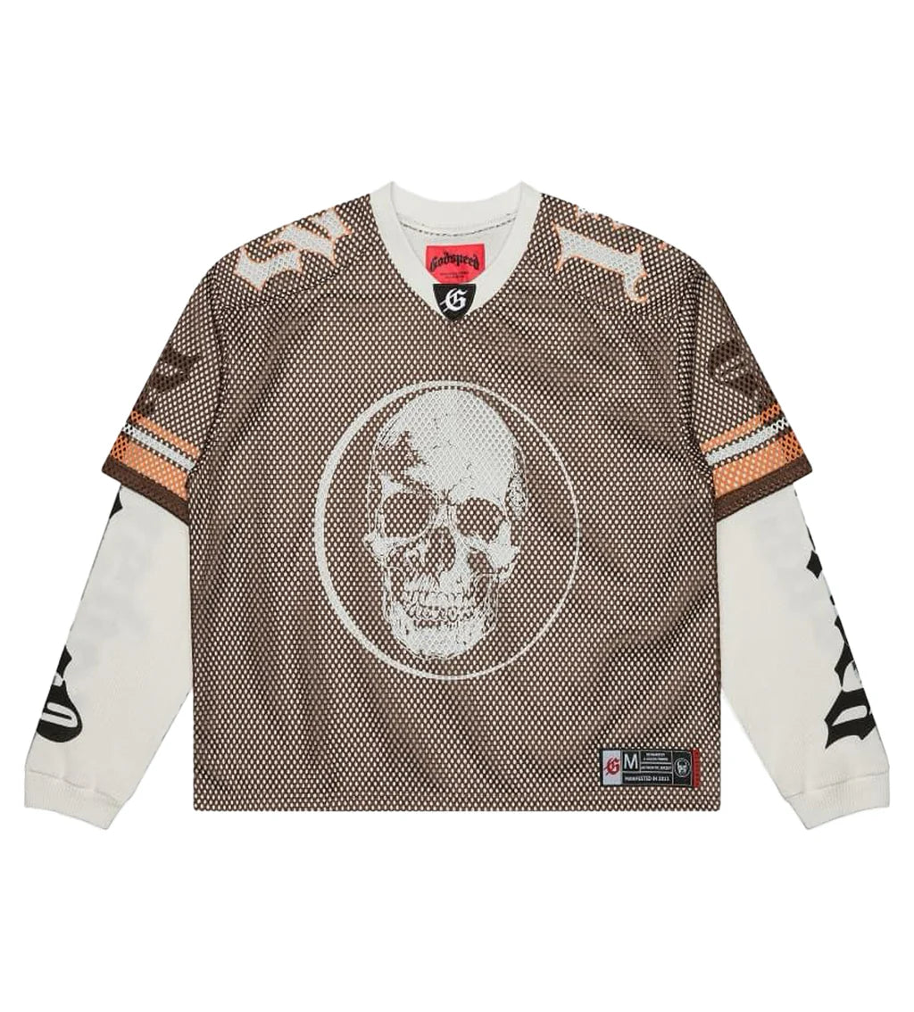 GodSpeed TD Layered Jersey (Brown/Orange)