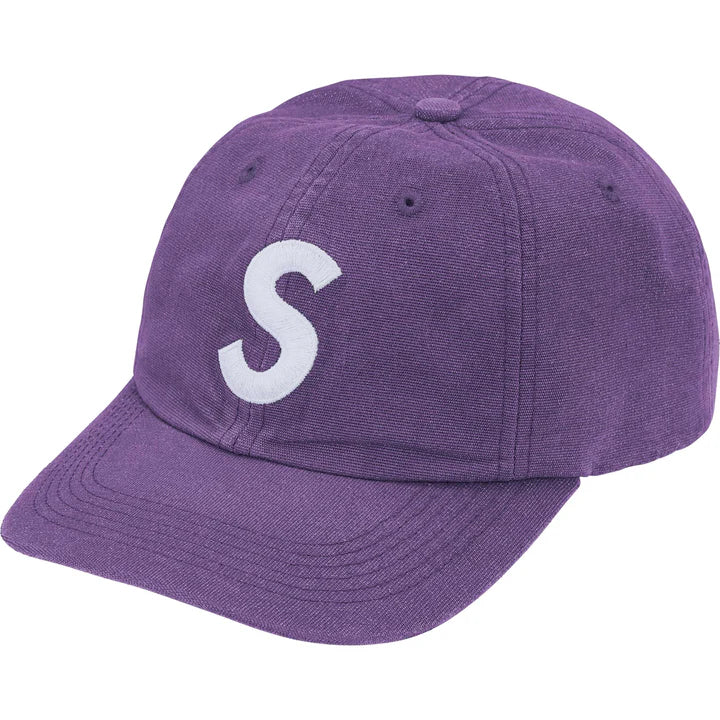 SUPREME CORDURA DENIM S LOGO 6 PANEL PURPLE