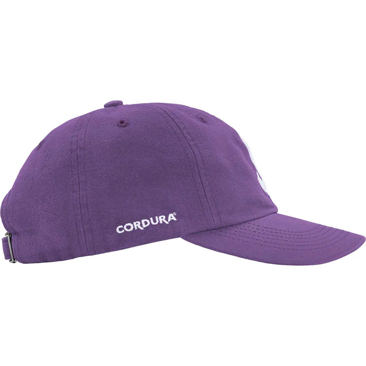 SUPREME CORDURA DENIM S LOGO 6 PANEL PURPLE