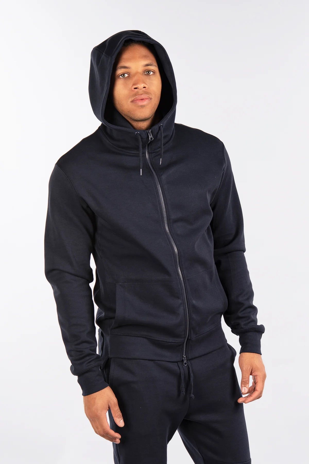 city lab   Full Zip Hoodie, Performance Fleece navy