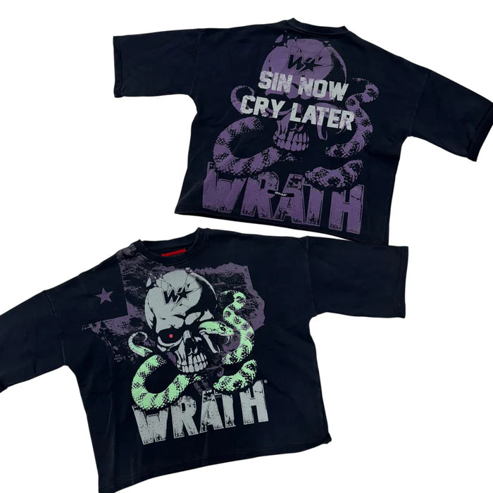 Sin Now Cry Later T-shirt Black