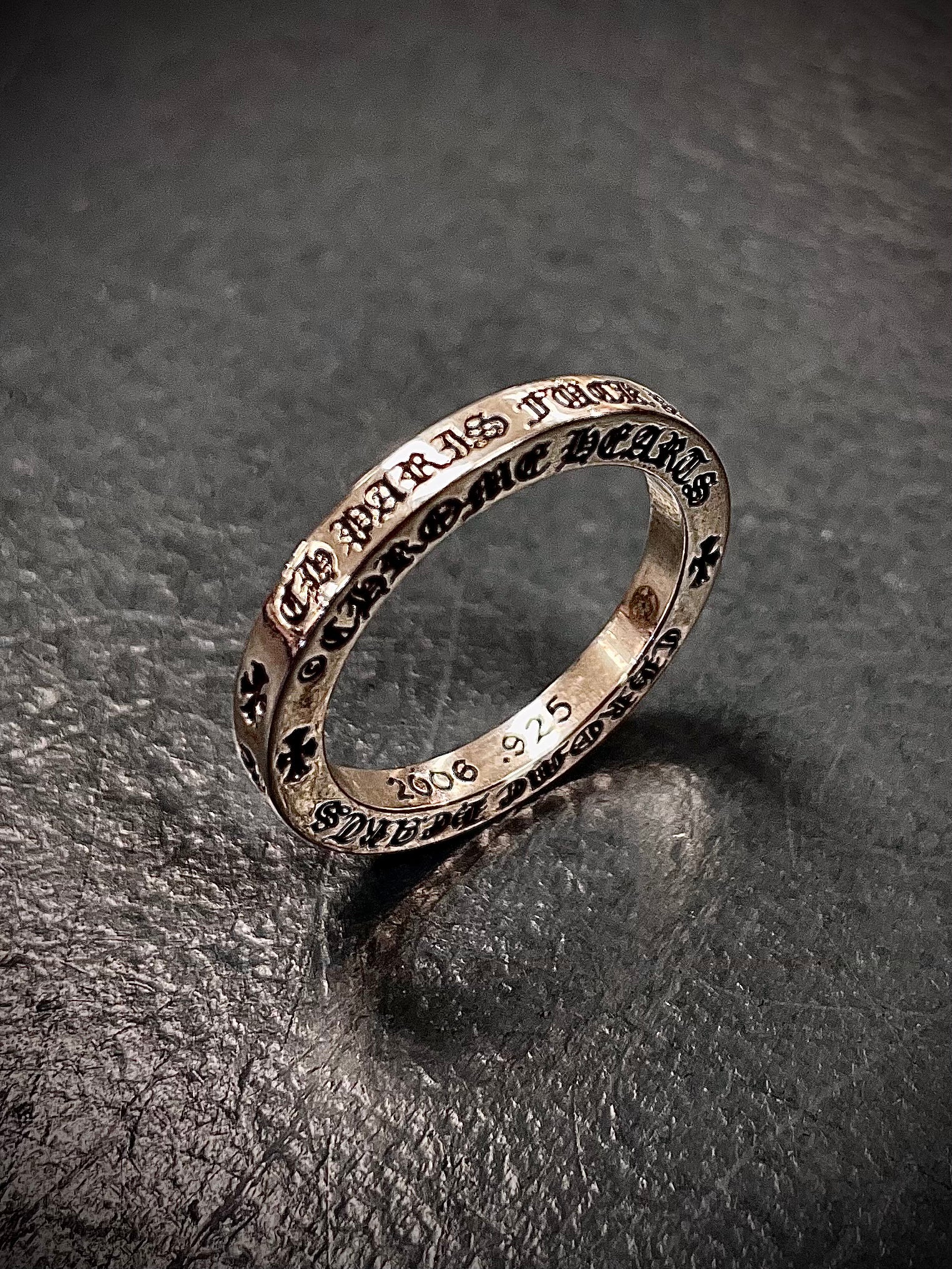 CHROME HEARTS PARIS EXCLUSIVE F**CK YOU SILVER RING