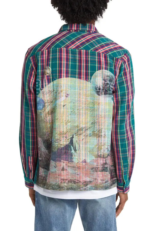 Billionaire Boys Club BB New World LS Woven Storm