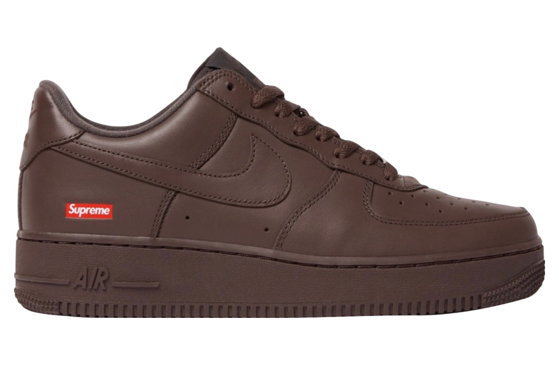 Supreme Nike Air Force One Brown
