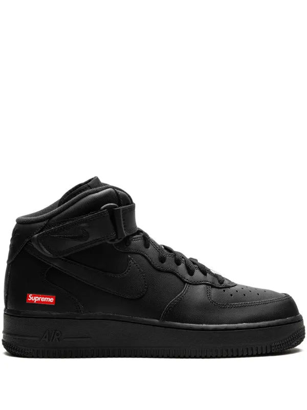 Supreme Nike Air Force One Mid Black