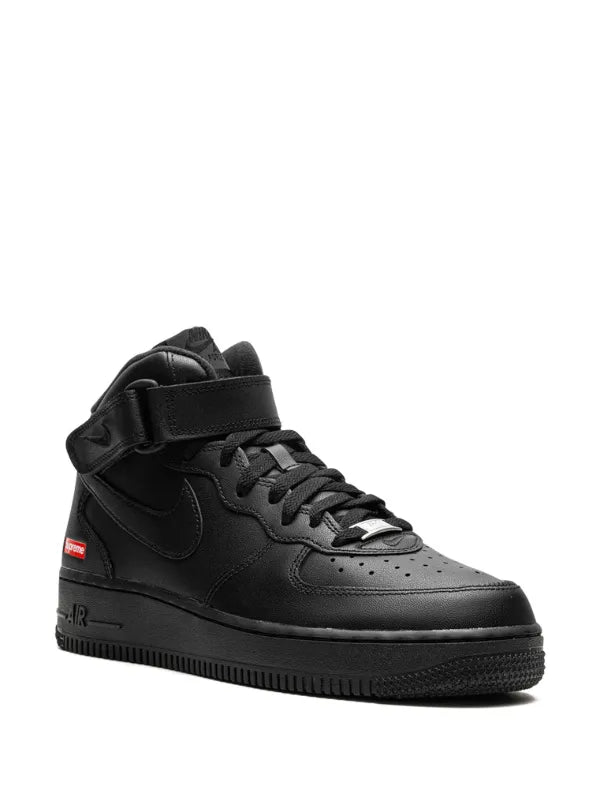 Supreme Nike Air Force One Mid Black