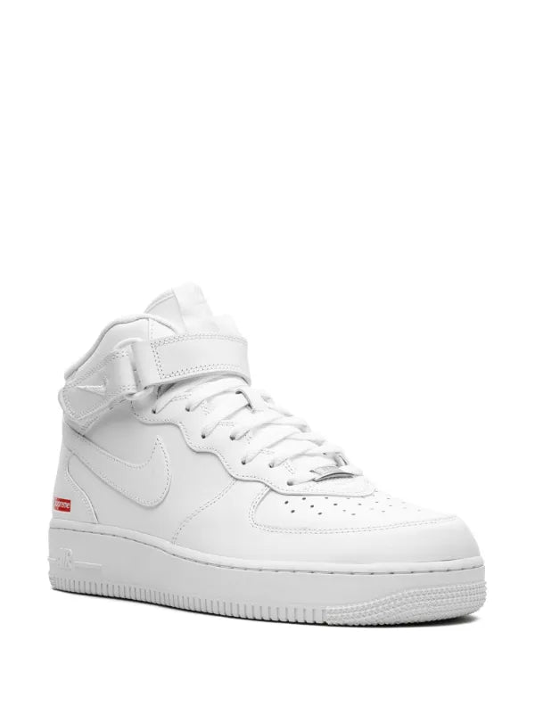 Supreme Nike Air Force One Mid White