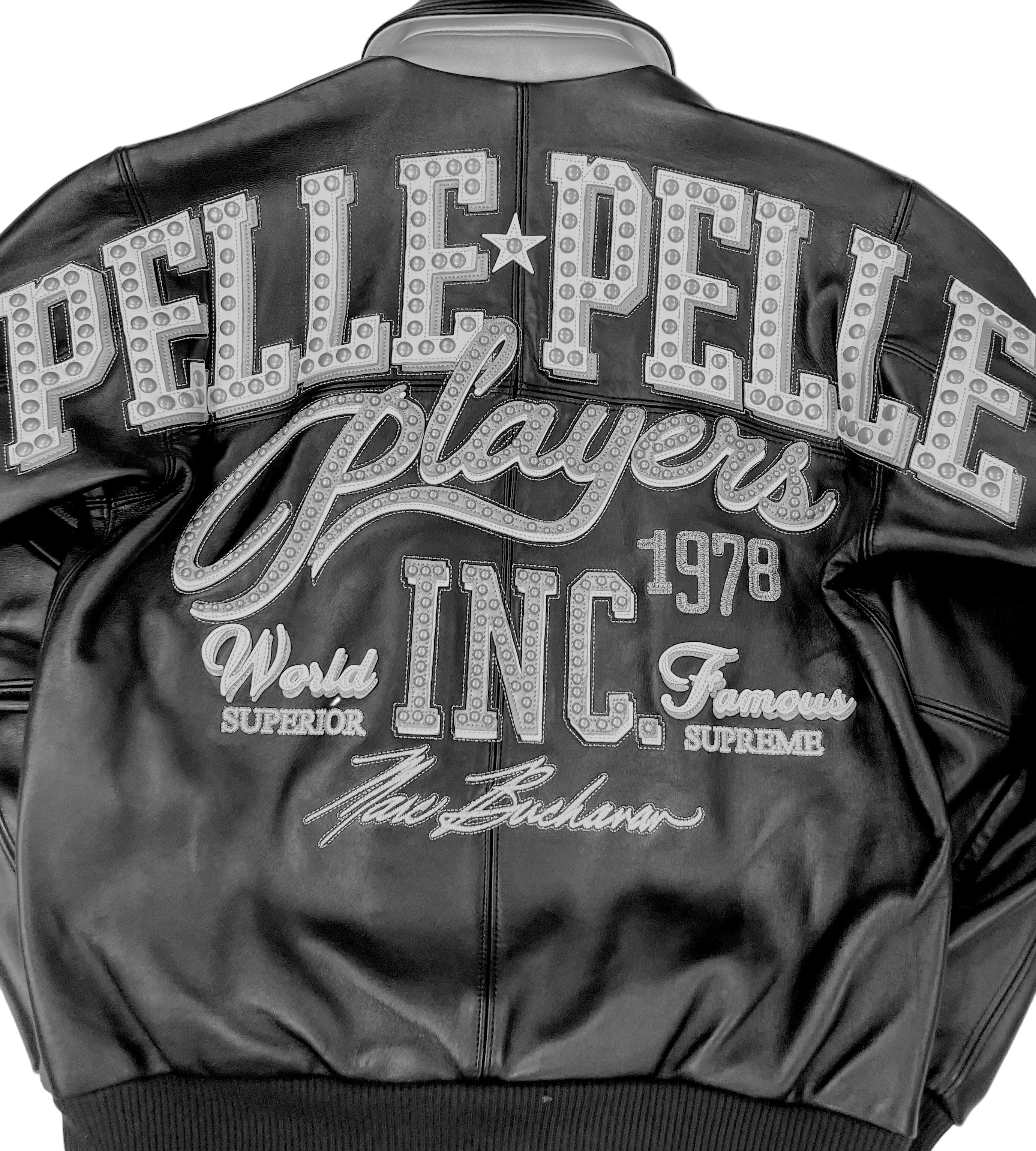 pelle pelle world inc black/ white