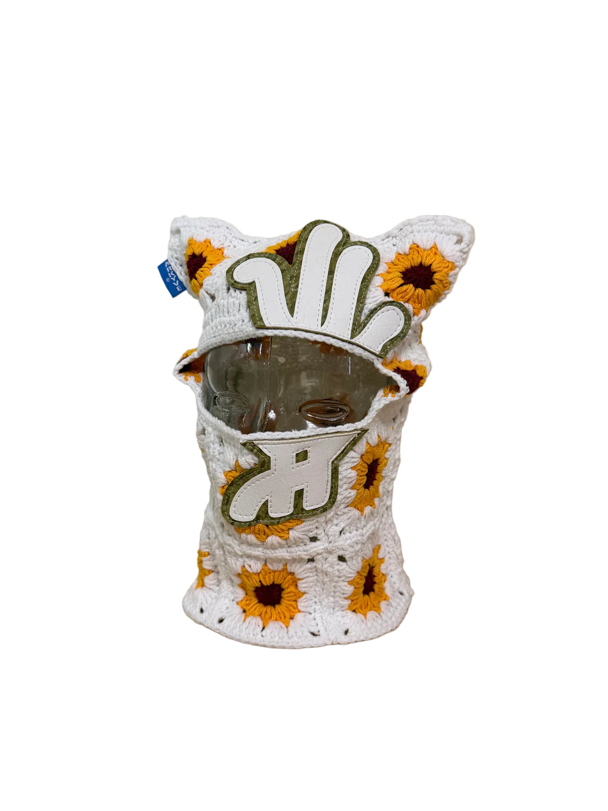 Sunflower Crochet Cat Mask