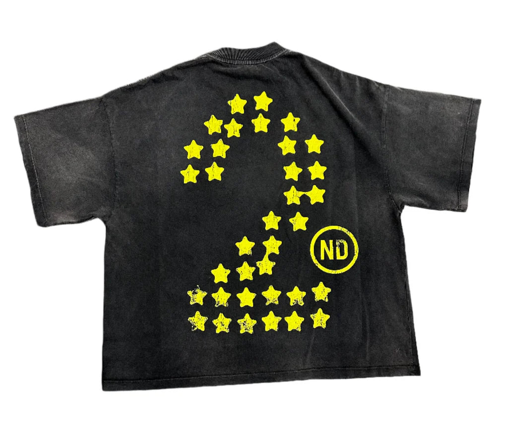 Second 2 None Tee 'Vintage Black'