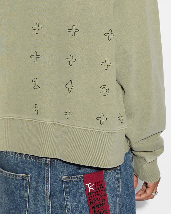 KSUBI Devil Trip Hoodie Khaki