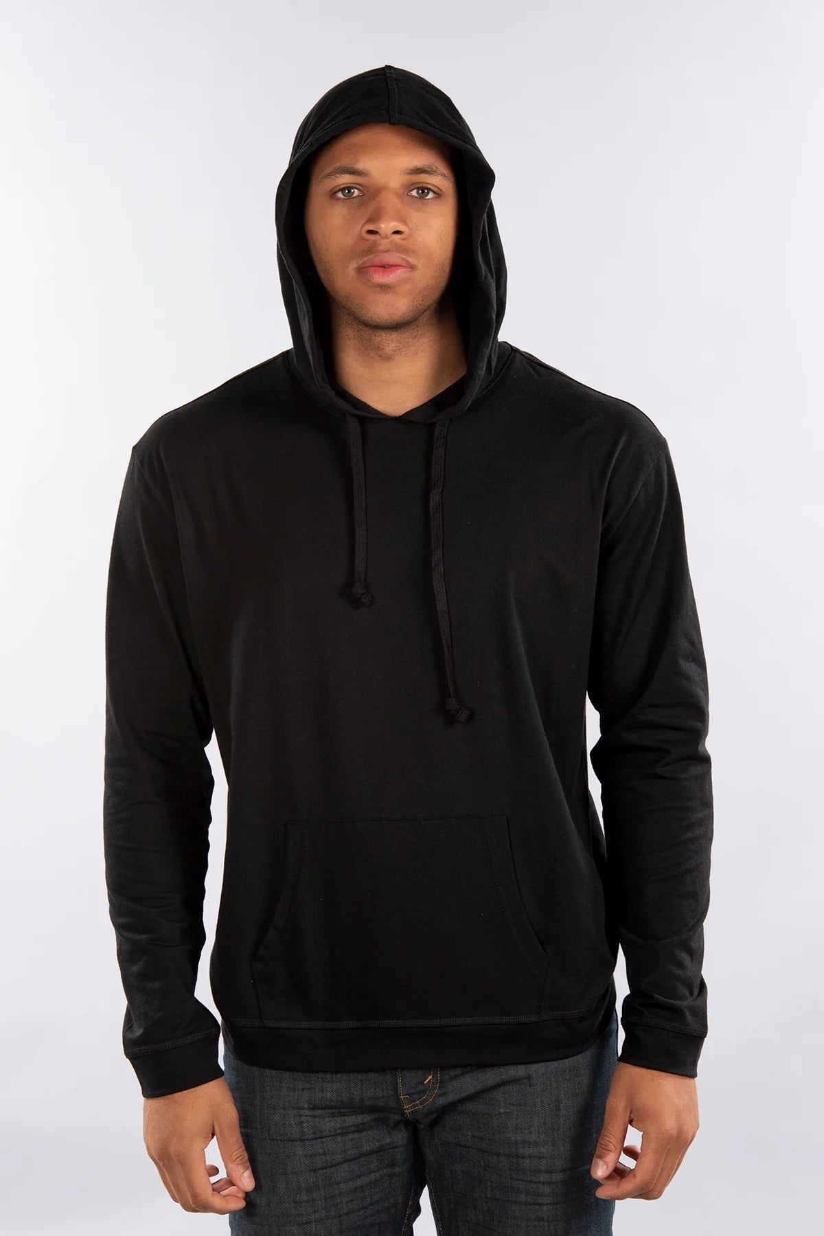 city lab Jersey Hoodie black