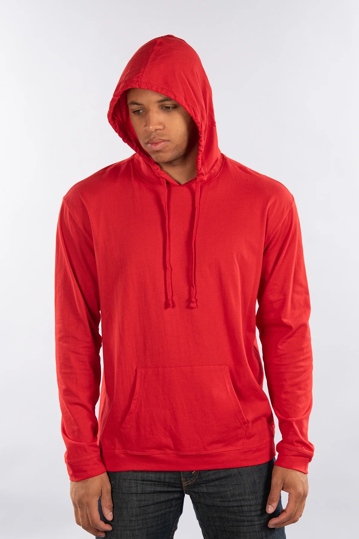city lab Jersey Hoodie red