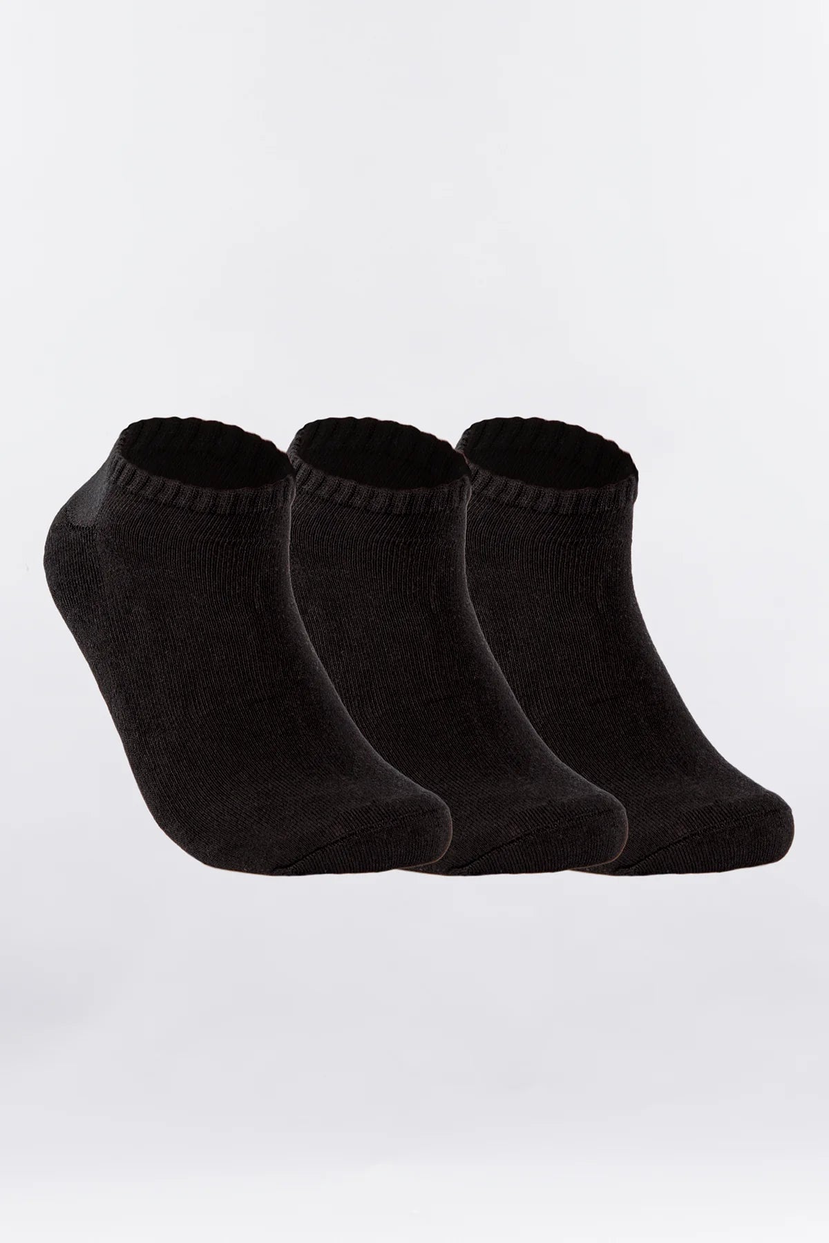 Men's Athletic Lo-Cut Socks black