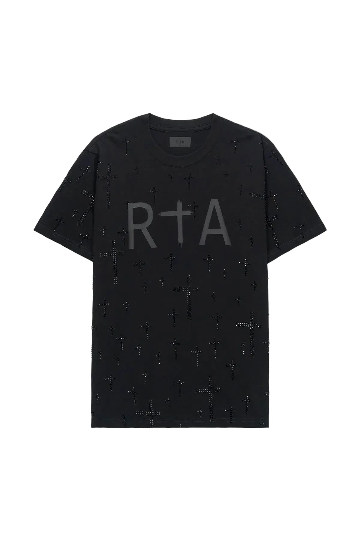 LIAM SHORT SLEEVE TEE | BLACK CRYSTAL RTA