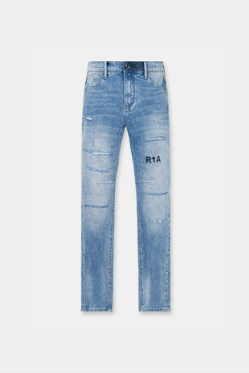 Bryant Skinny Jean | Faded Distressed Blue Faded Distressed Blue