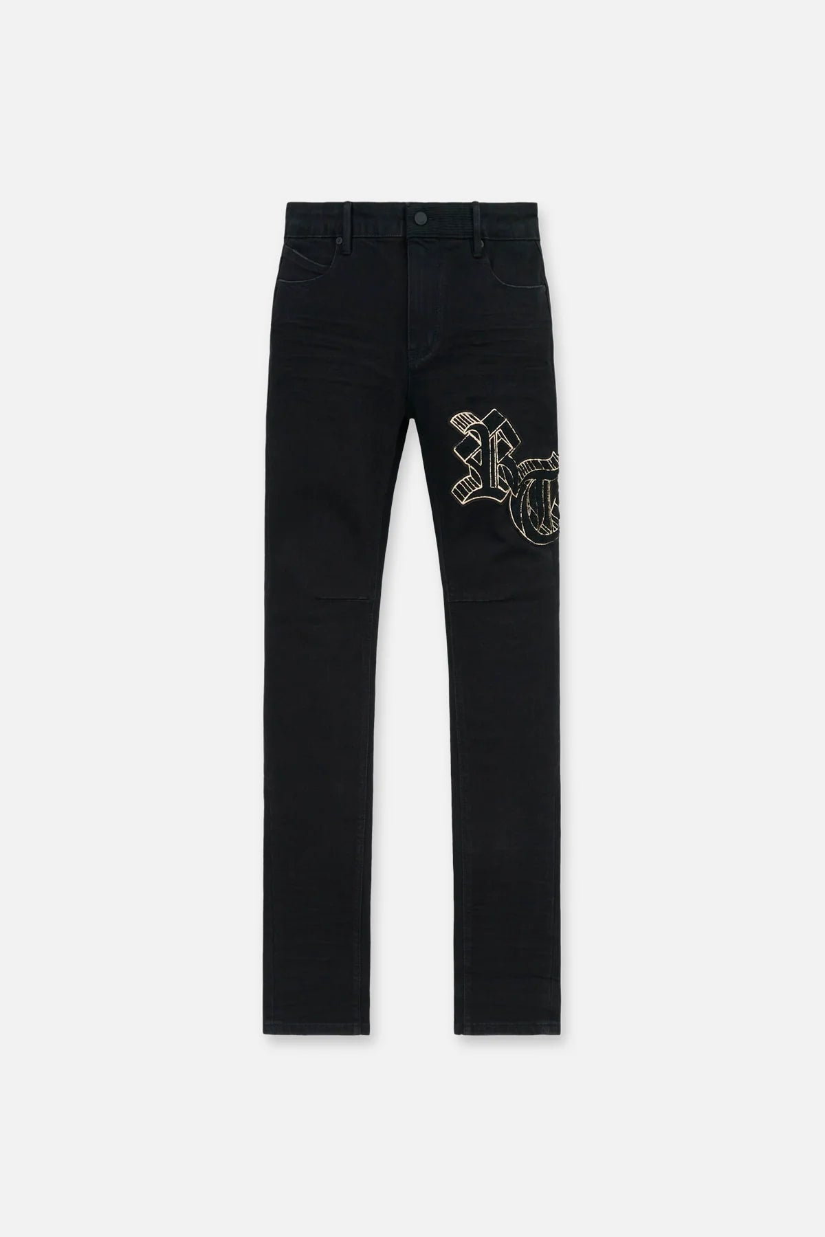 BRYANT SKINNY JEAN | BLACK OG PATCH