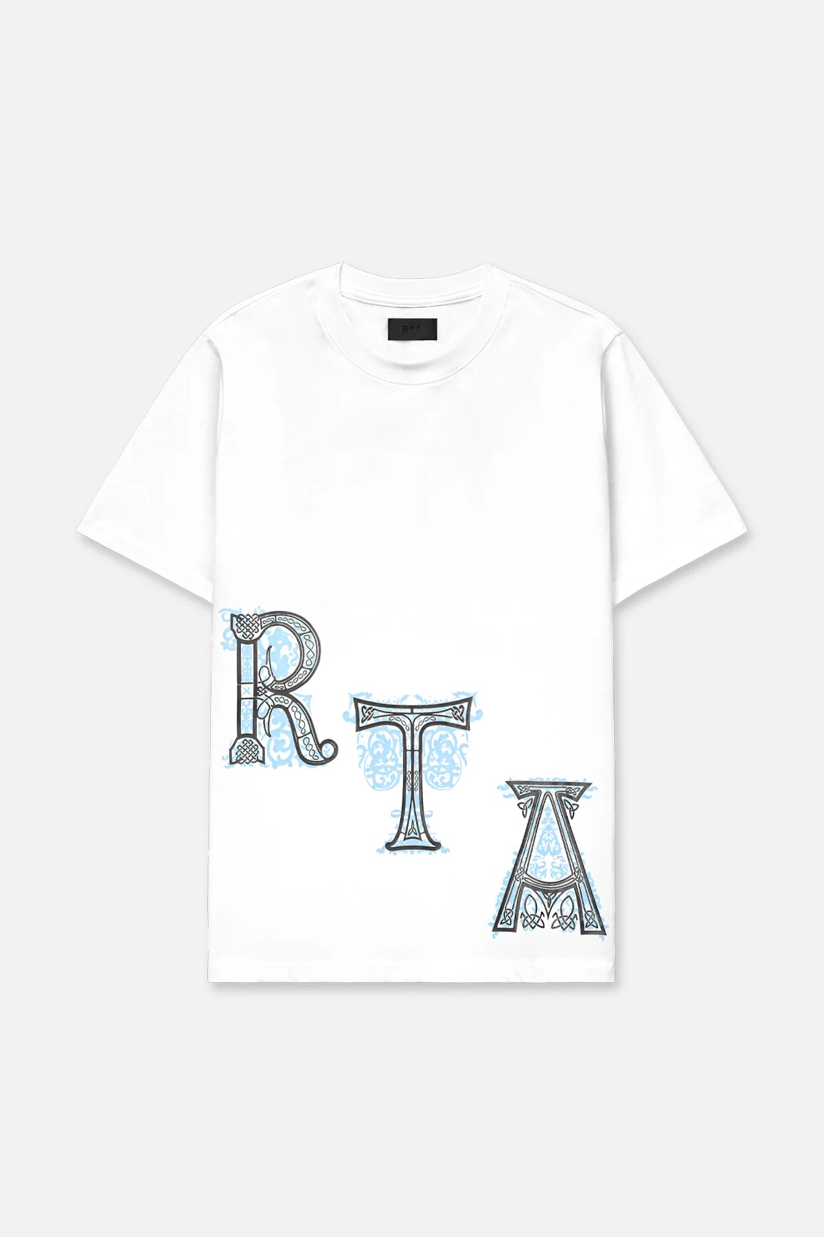 RTA LIAM SHORT SLEEVE TEE | WHITE ILLUMINATED DIAGONAL