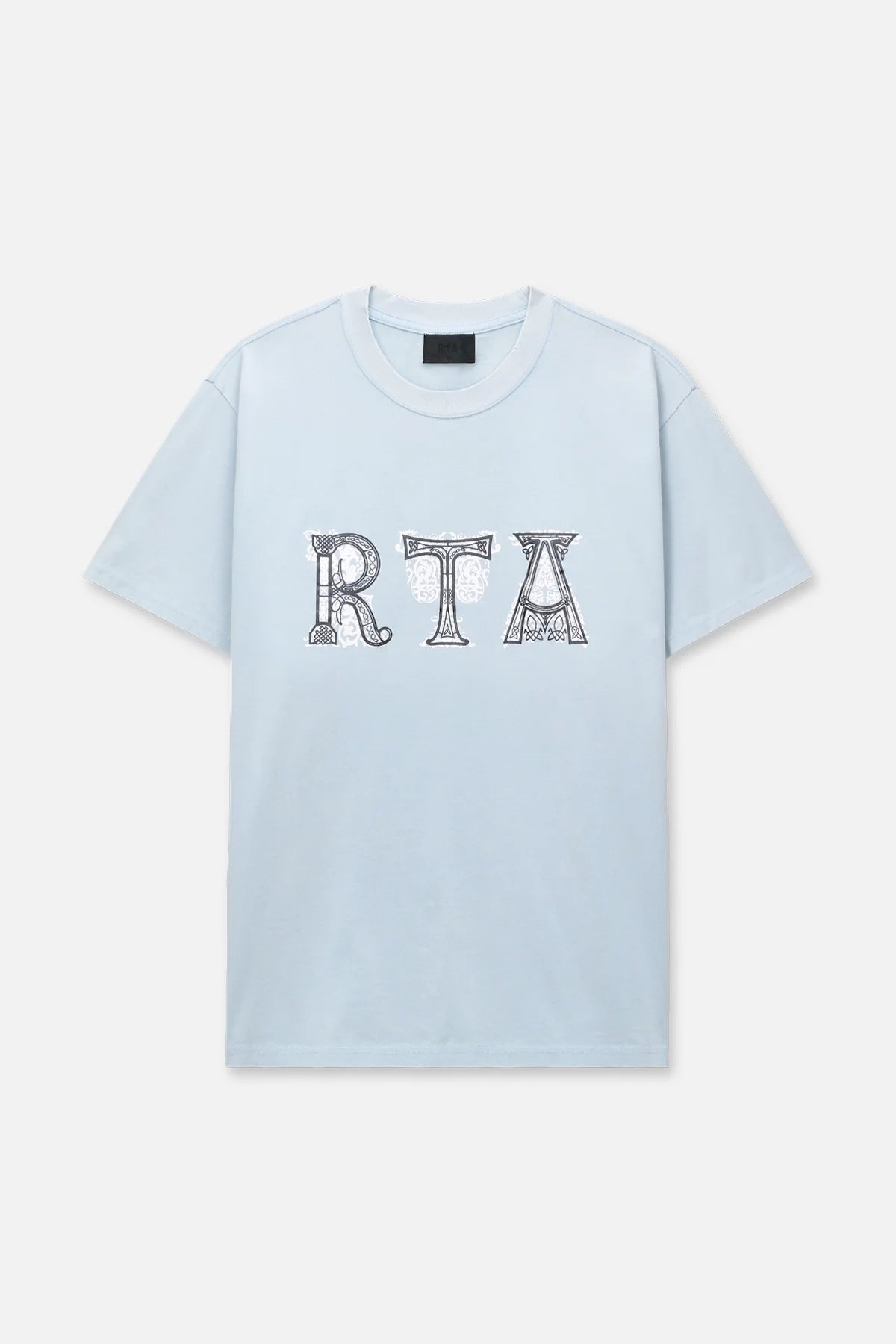 RTA COLIN OVERSIZED SHORT SLEEVE TEE | SPIRIT BLUE ILLUMINATED LOGO
