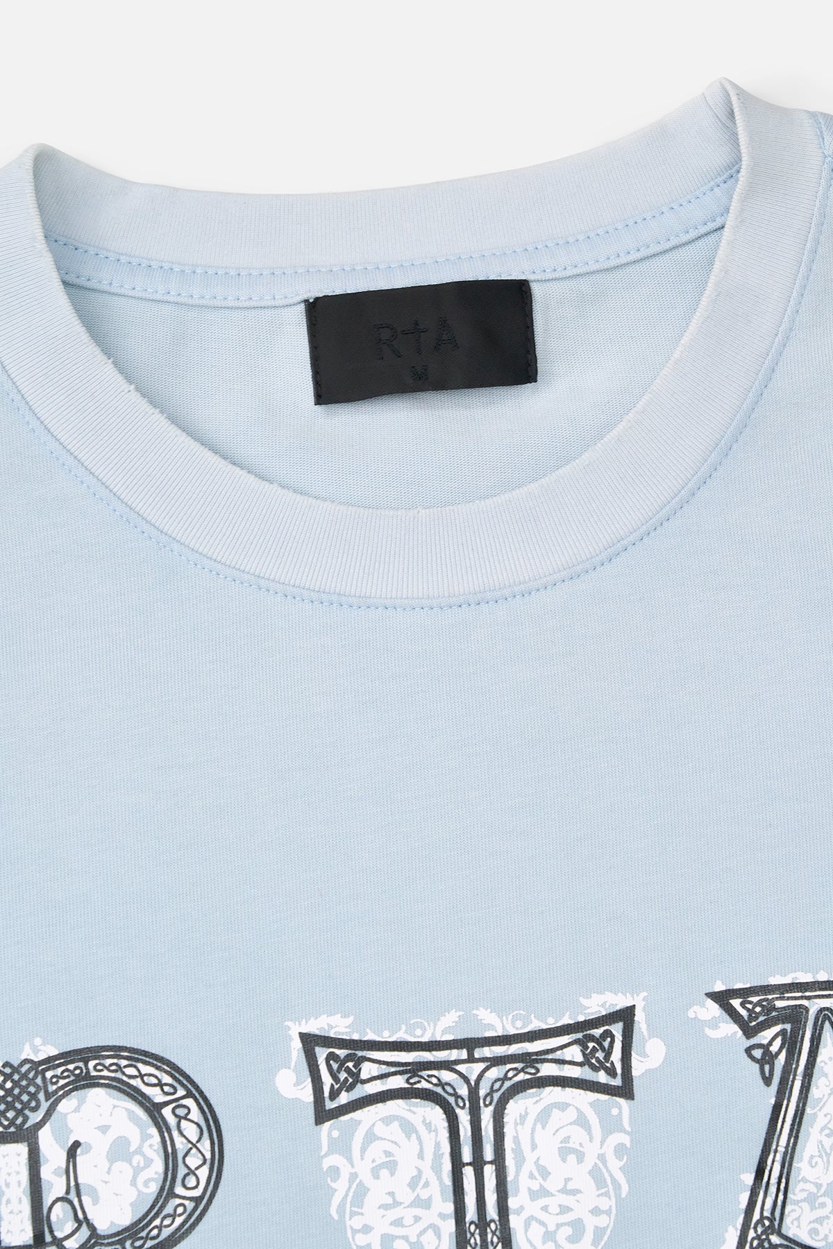 RTA COLIN OVERSIZED SHORT SLEEVE TEE | SPIRIT BLUE ILLUMINATED LOGO