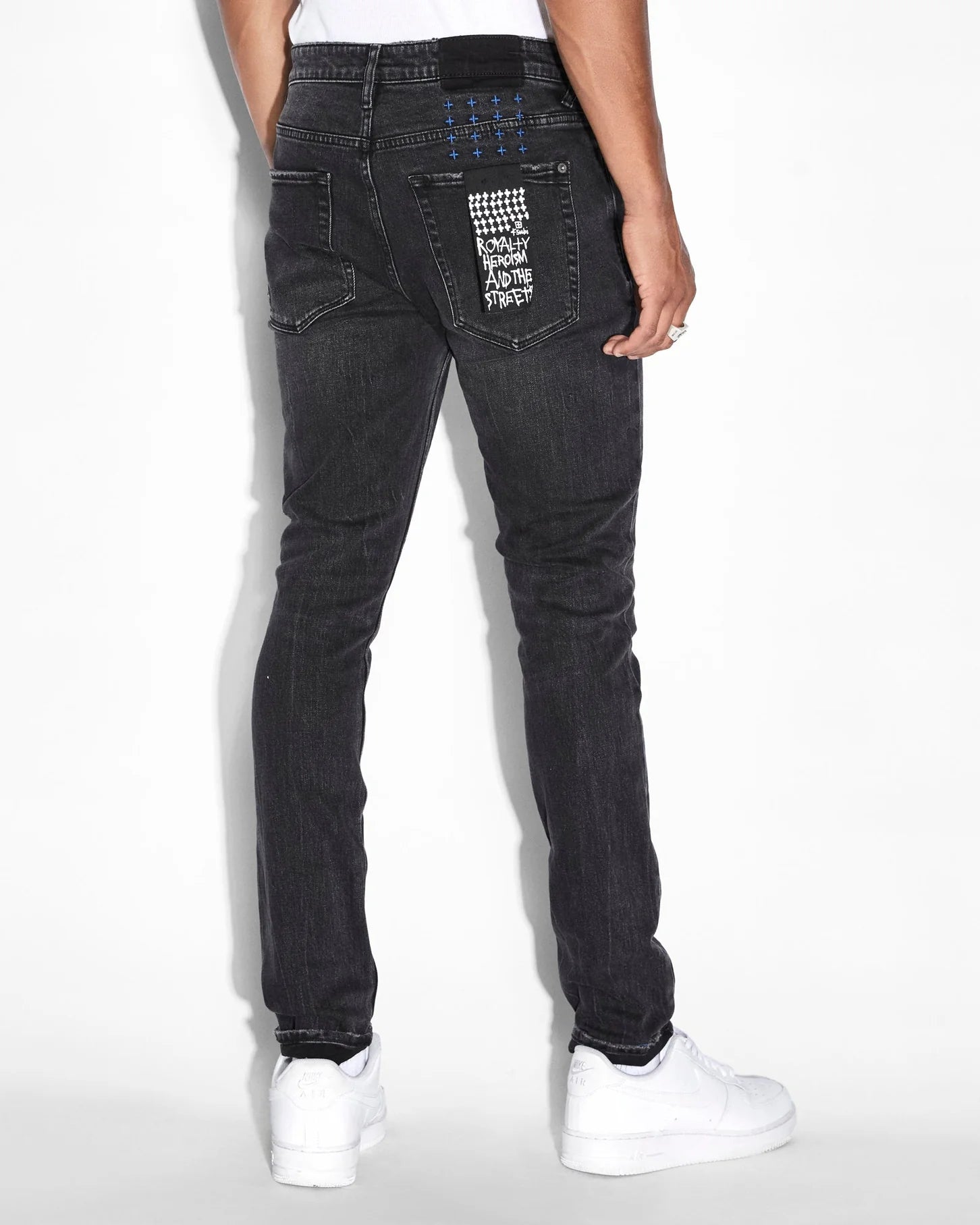KSUBI Van Winkle Knight Mens Apparel BLACK/BLUE