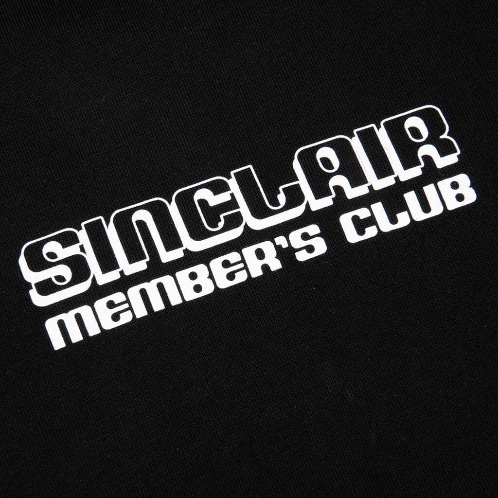 Sinclair Members Club Tour Tee - Black