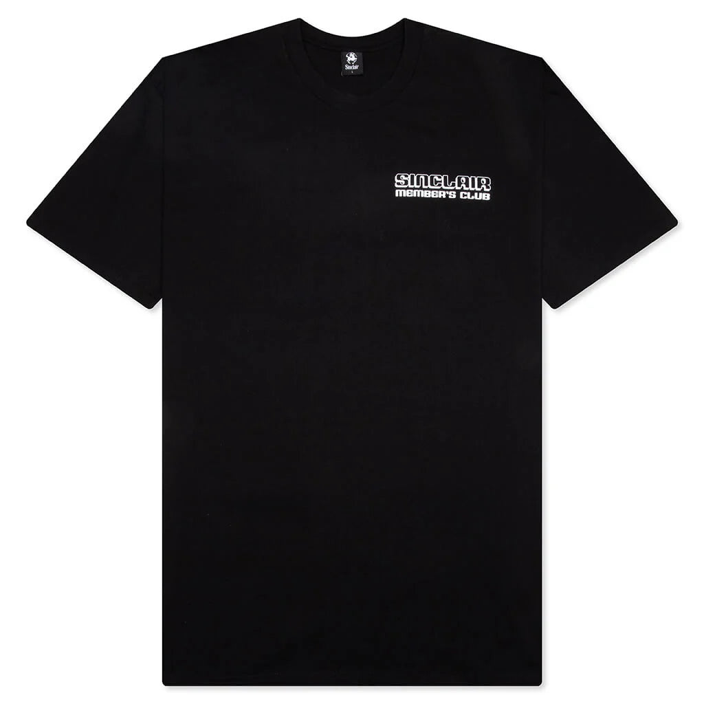 Sinclair Members Club Tour Tee - Black