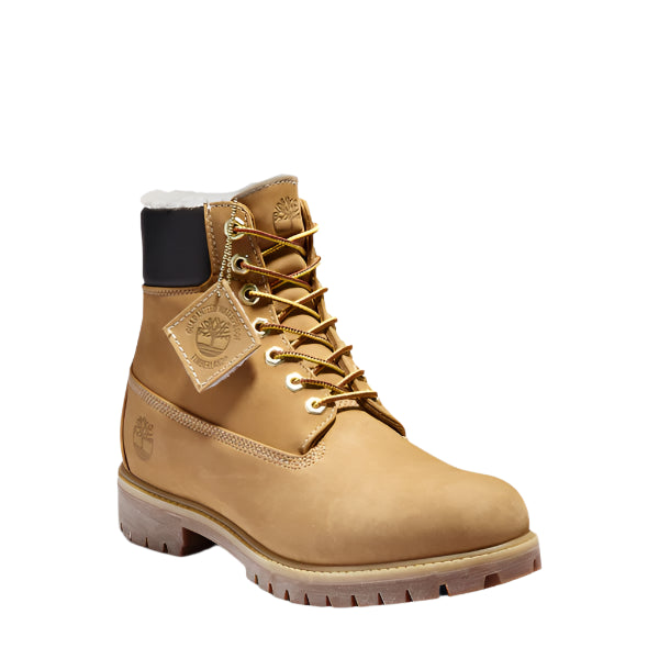 Men's Timberland Premium Warm-Lined 6-Inch Waterproof Boots Wheat