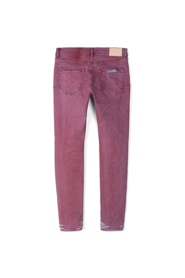 Purple Brand Coral Light Spray Skinny Jeans