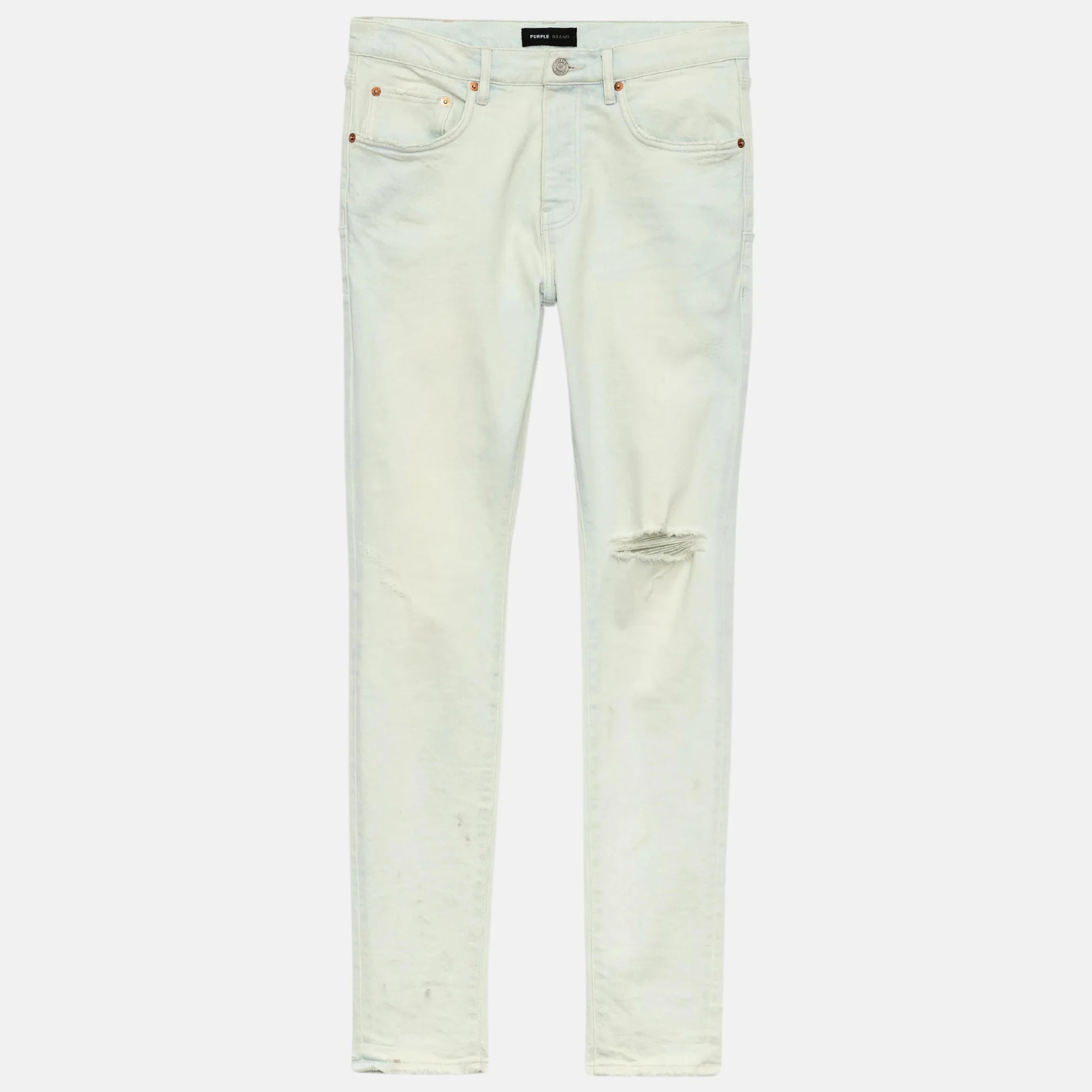 Purple Brand Vintage Knee Blowout Light Indigo