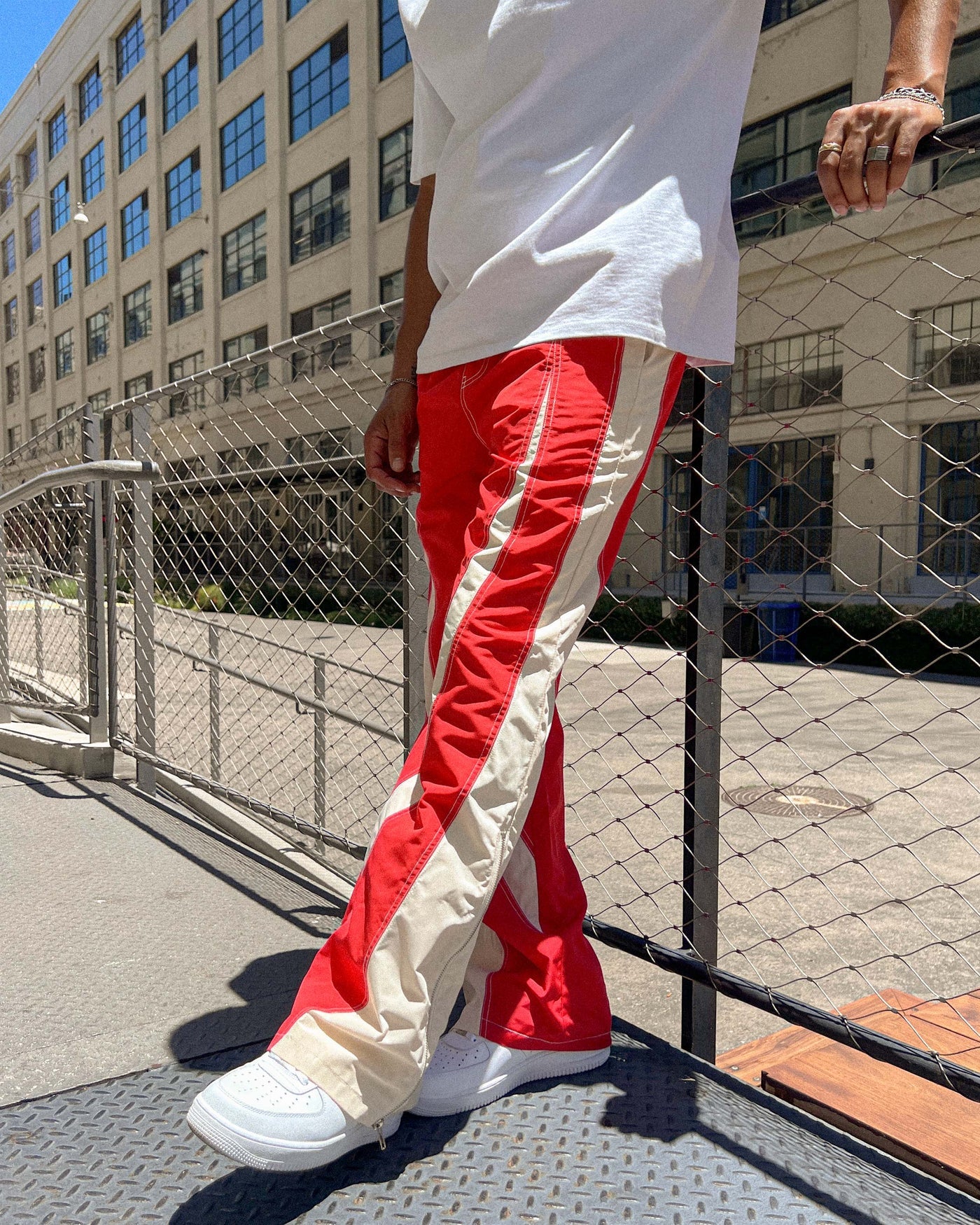 EPTM Parker Track Pants - Red