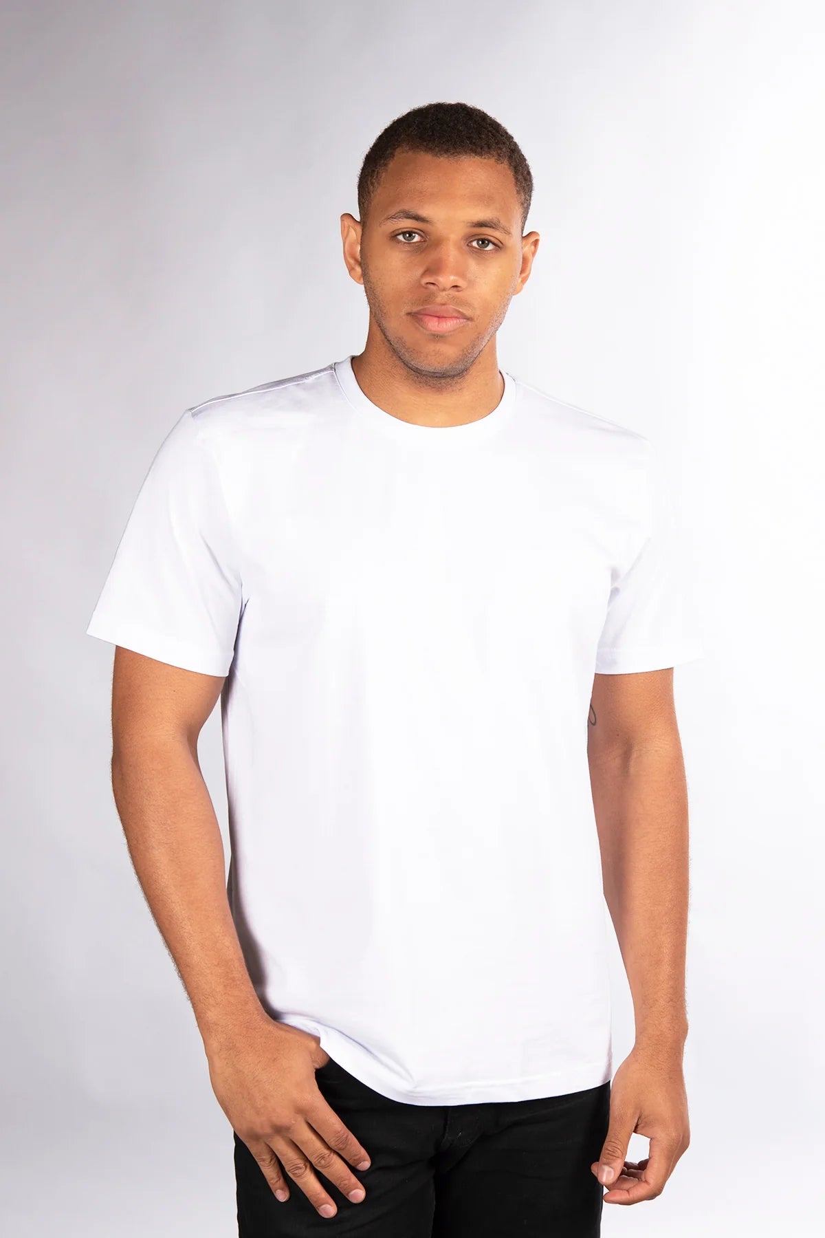 city lab premium t-shirt crew ice white