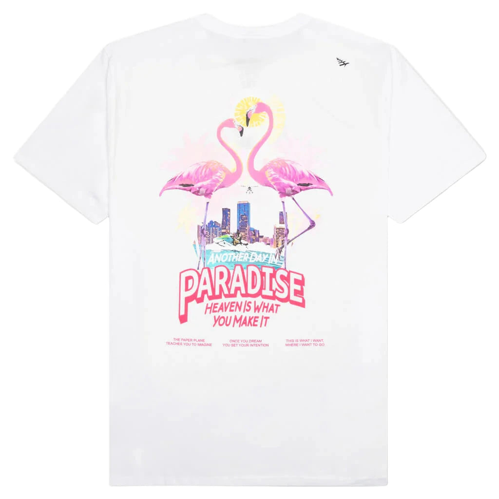Paper Planes Pastel Paradise Tee - White