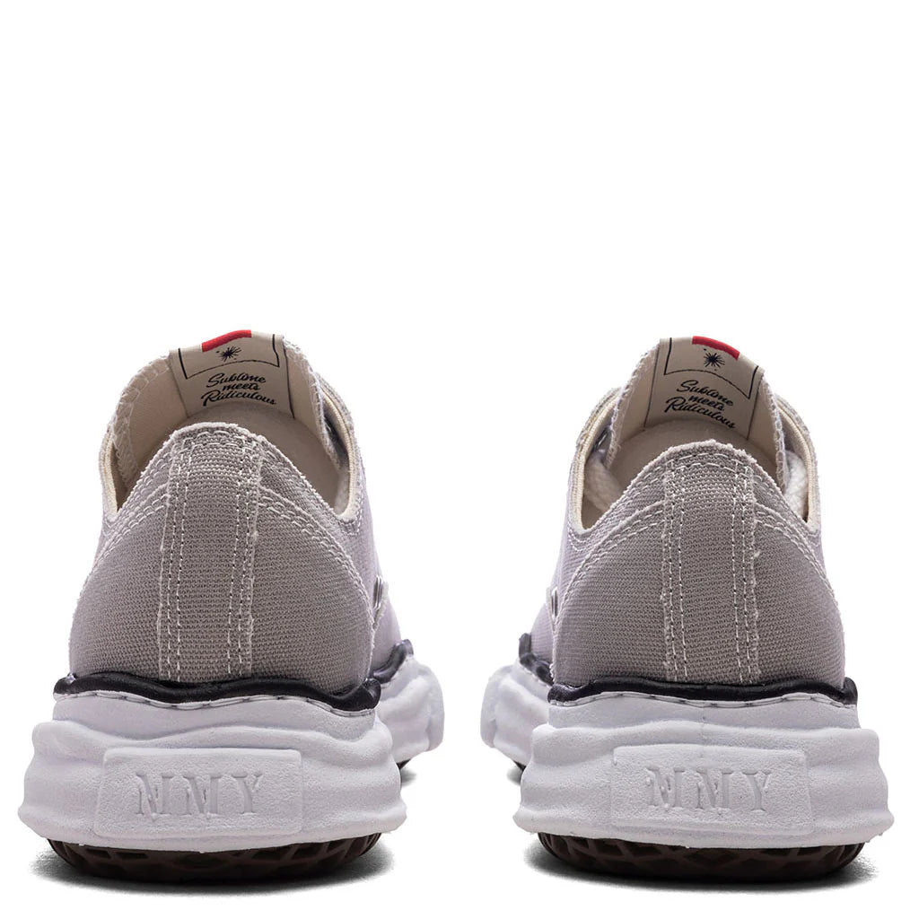 "PETERSON" OG Sole Canvas Low-top Sneaker - GRAY