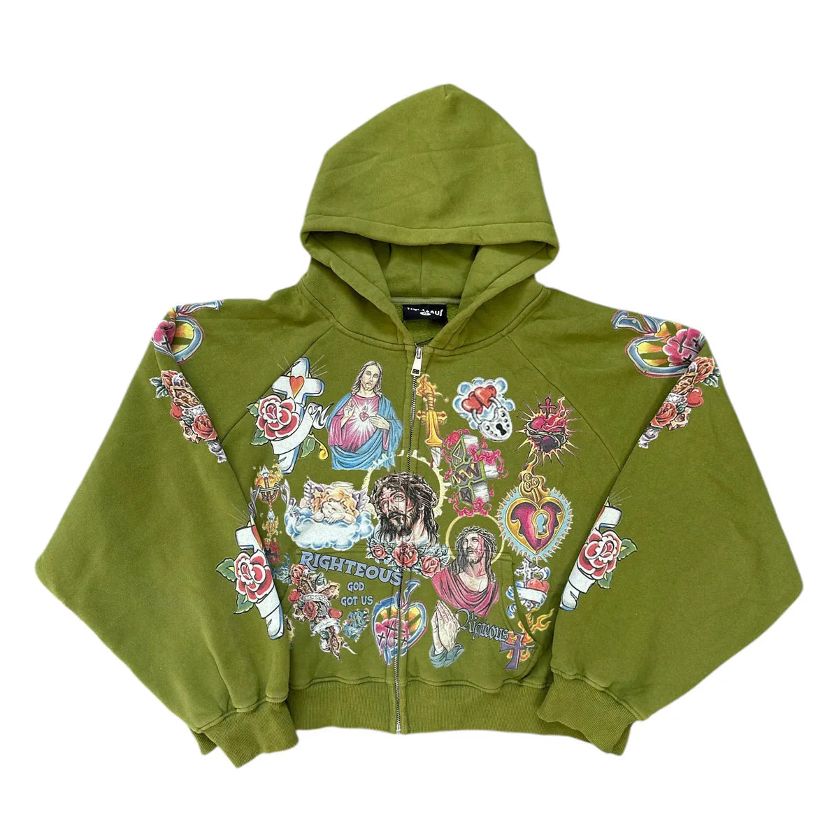 Risen King Jogging Suit (Moss)