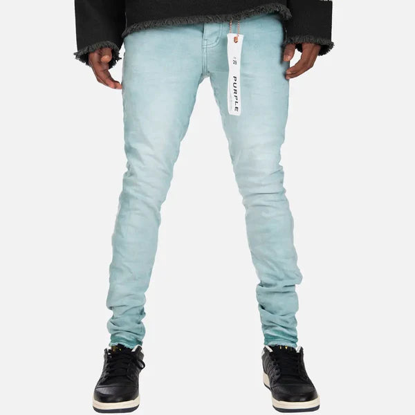 Purple Brand Overdye Jean Light Turquoise