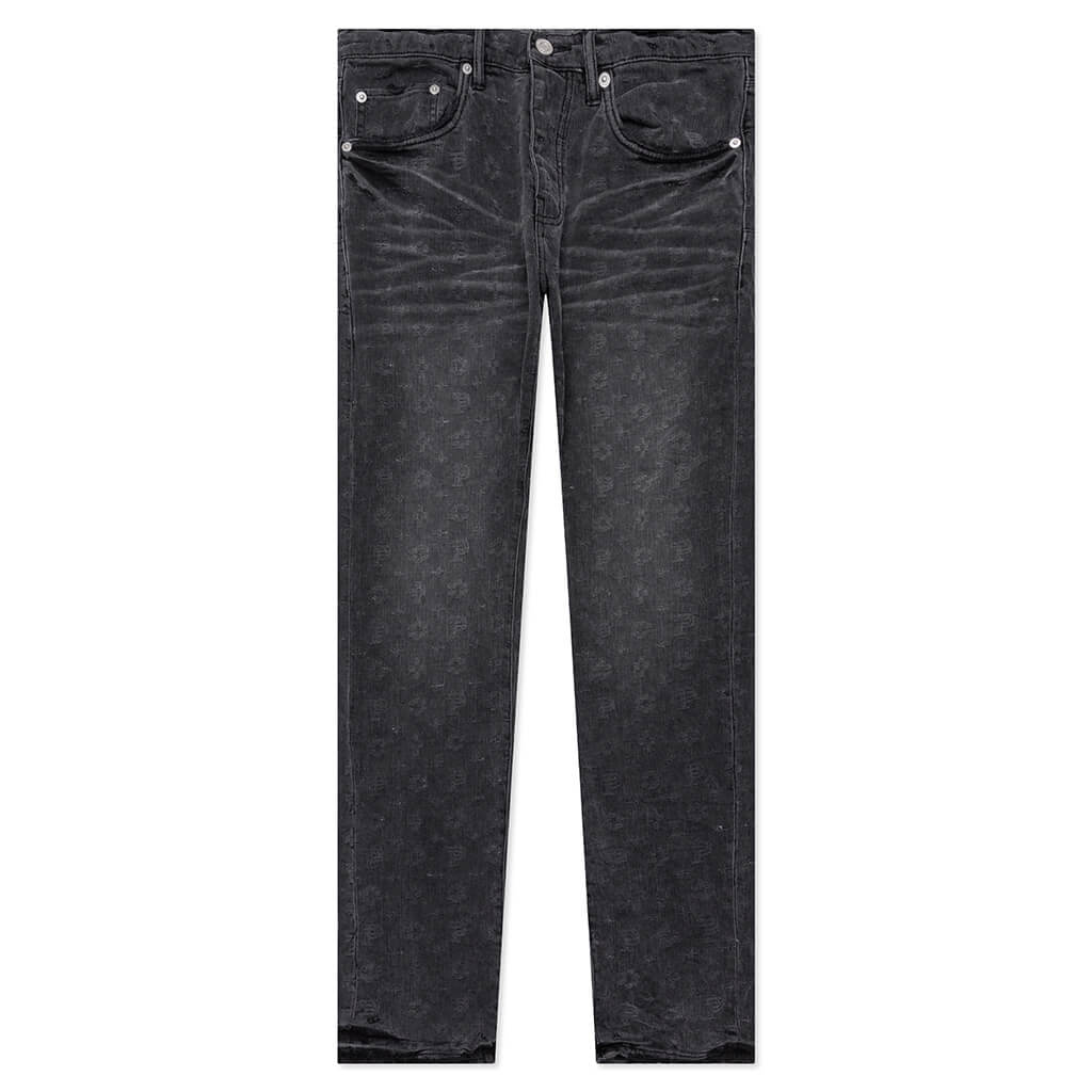 Purple Brand - P001 - Black Wash Jacquard Monogram