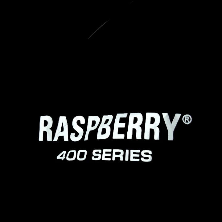 GV Gallery Raspberry Hills Raspberry BLACK GARBAGE BAG JACKET