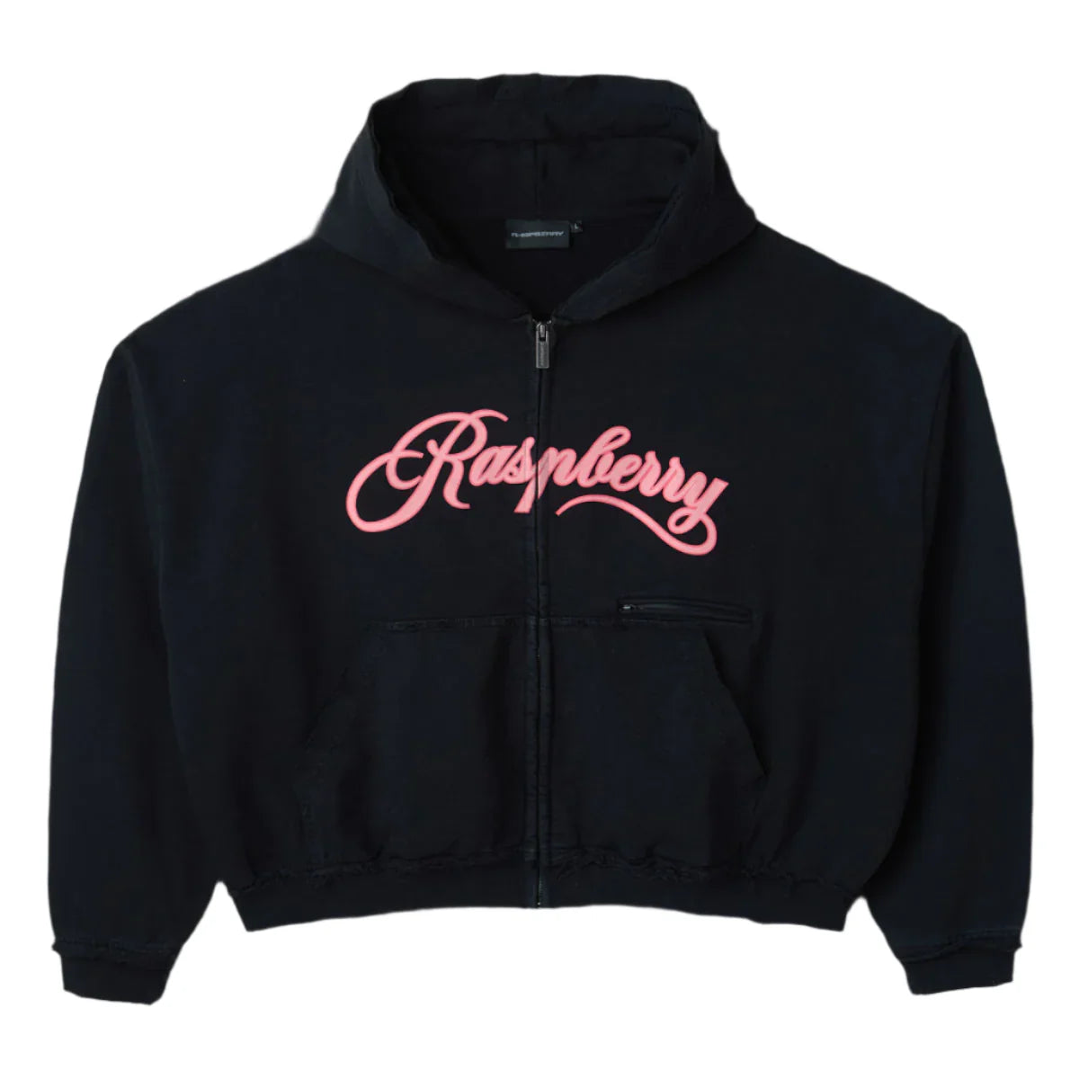 GV Gallery Raspberry My Zip-Up Hoodie Black