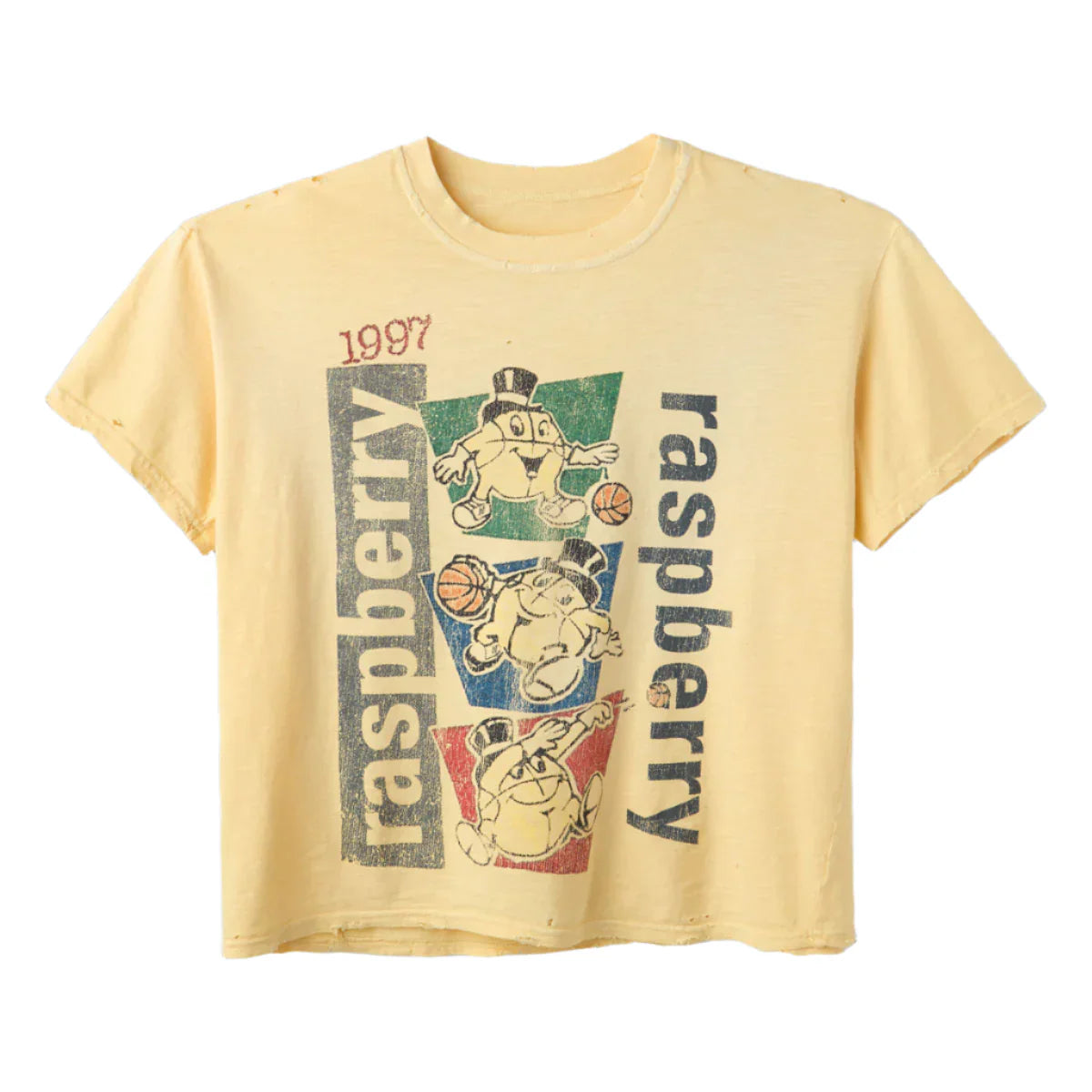 GV Gallery Raspberry Macker Tee Yellow