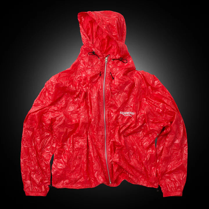 GV Gallery Raspberry Hills Raspberry RED CRINKLE JACKET