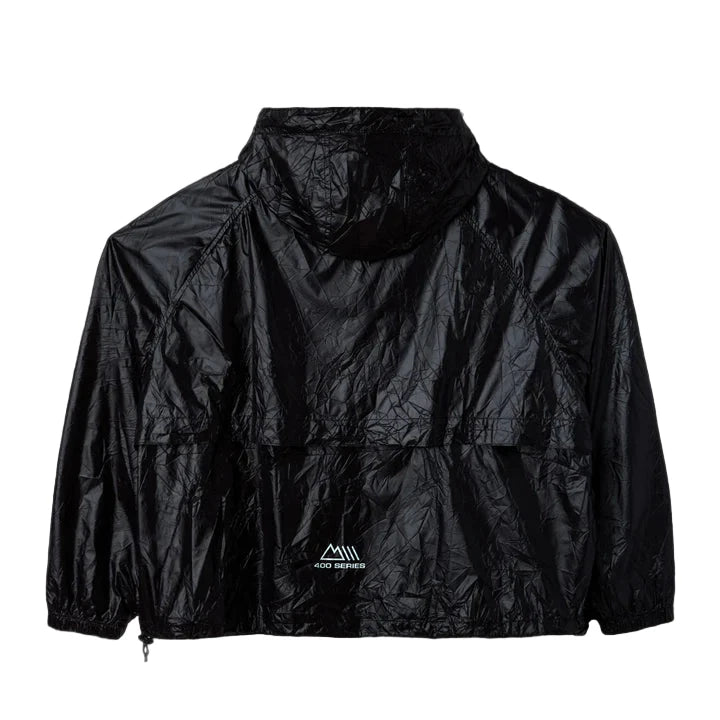 GV Gallery Raspberry Hills Raspberry BLACK GARBAGE BAG JACKET