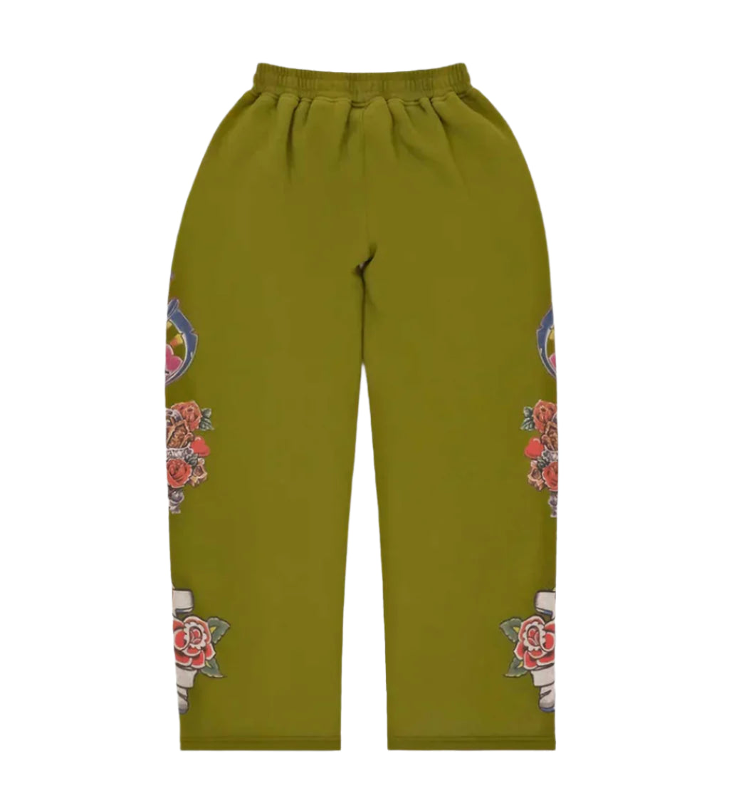Righteous Risen King Sweatpants Green (Moss)
