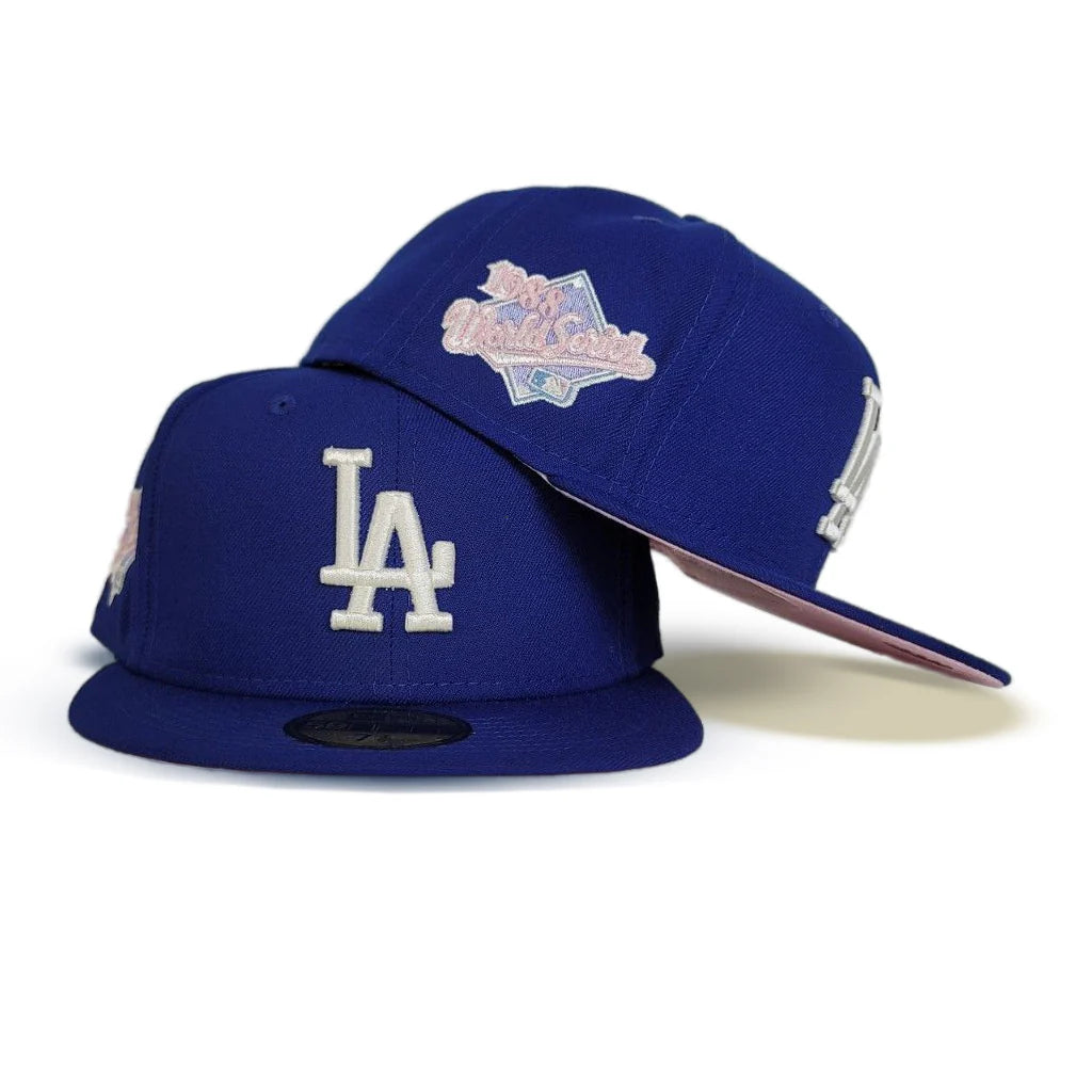 Royal Blue Los Angeles Dodgers Pink Bottom 1988 World Series